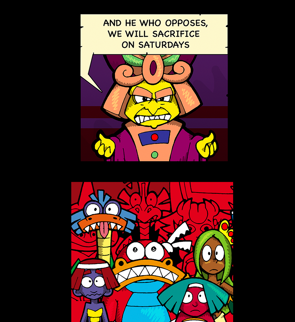 Macoatl - Episode 597, Page 1: The government