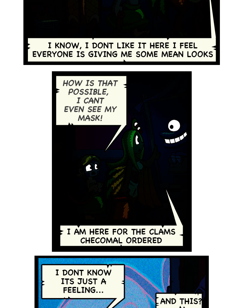 Macoatl - Episode 598, Page 1: The black market