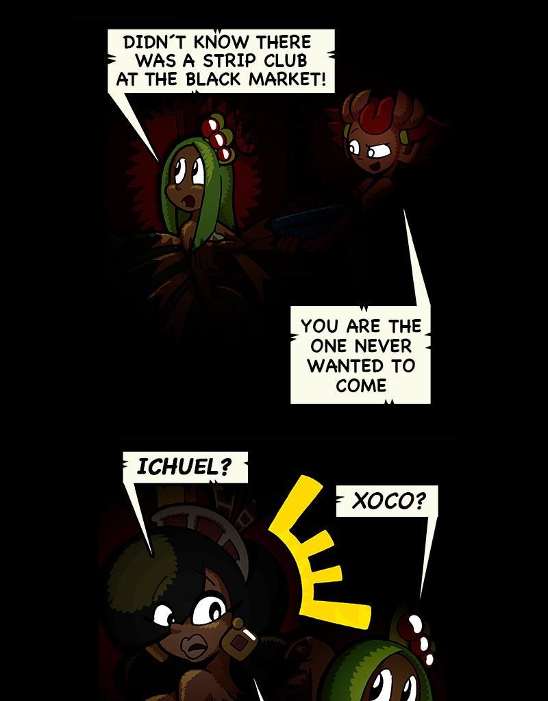 Macoatl - Episode 599, Page 1: Nudist Bar