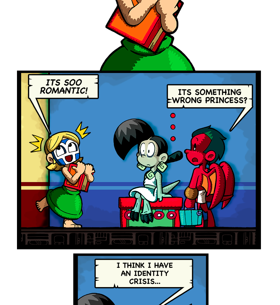 Macoatl - Episode 600, Page 1: Identity crisis