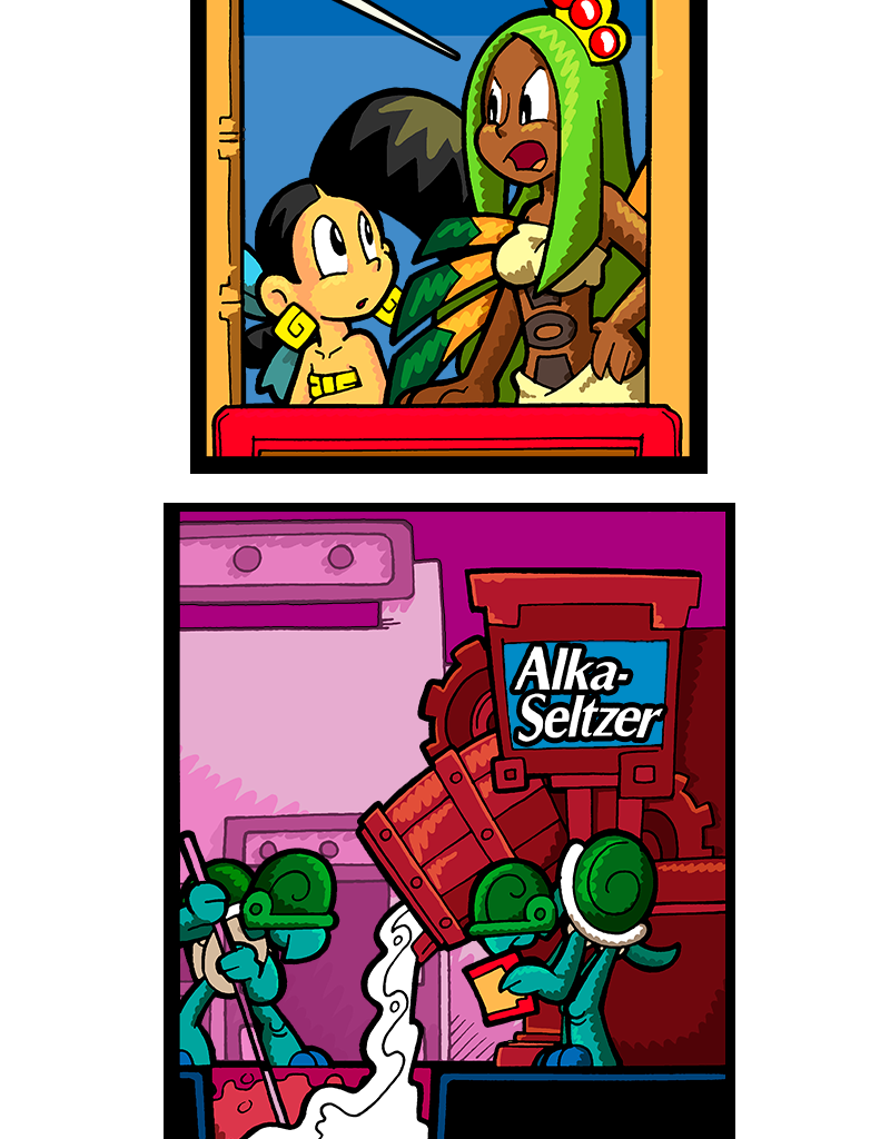 Macoatl - Episode 601, Page 1:  Potholes
