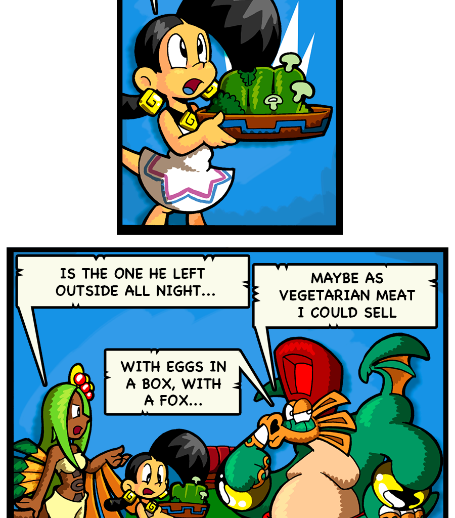 Macoatl - Episode 606, Page 1: Green ham