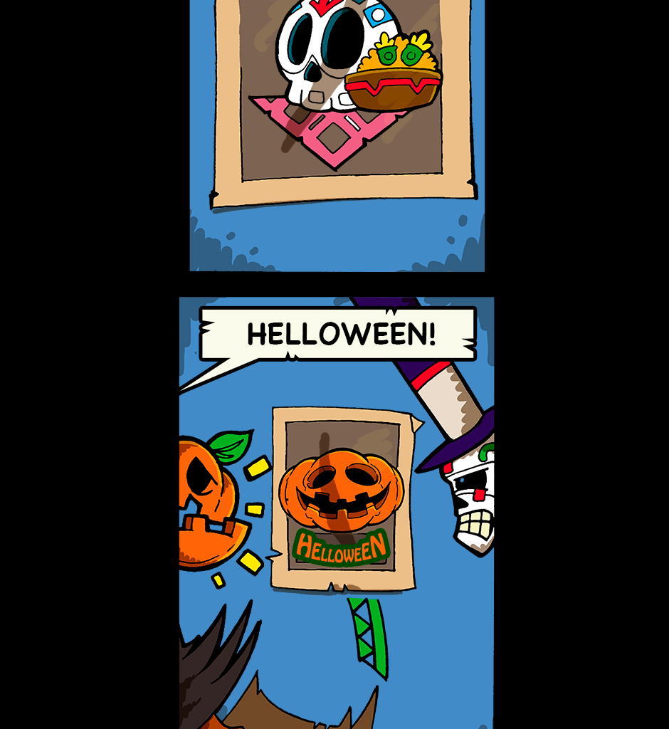 Macoatl - Episode 608, Page 1: Halloween of the dead
