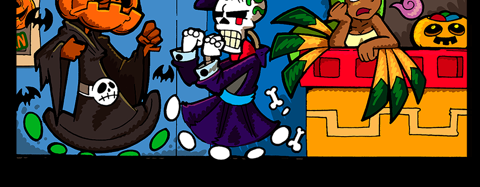 Macoatl - Episode 608, Page 1: Halloween of the dead