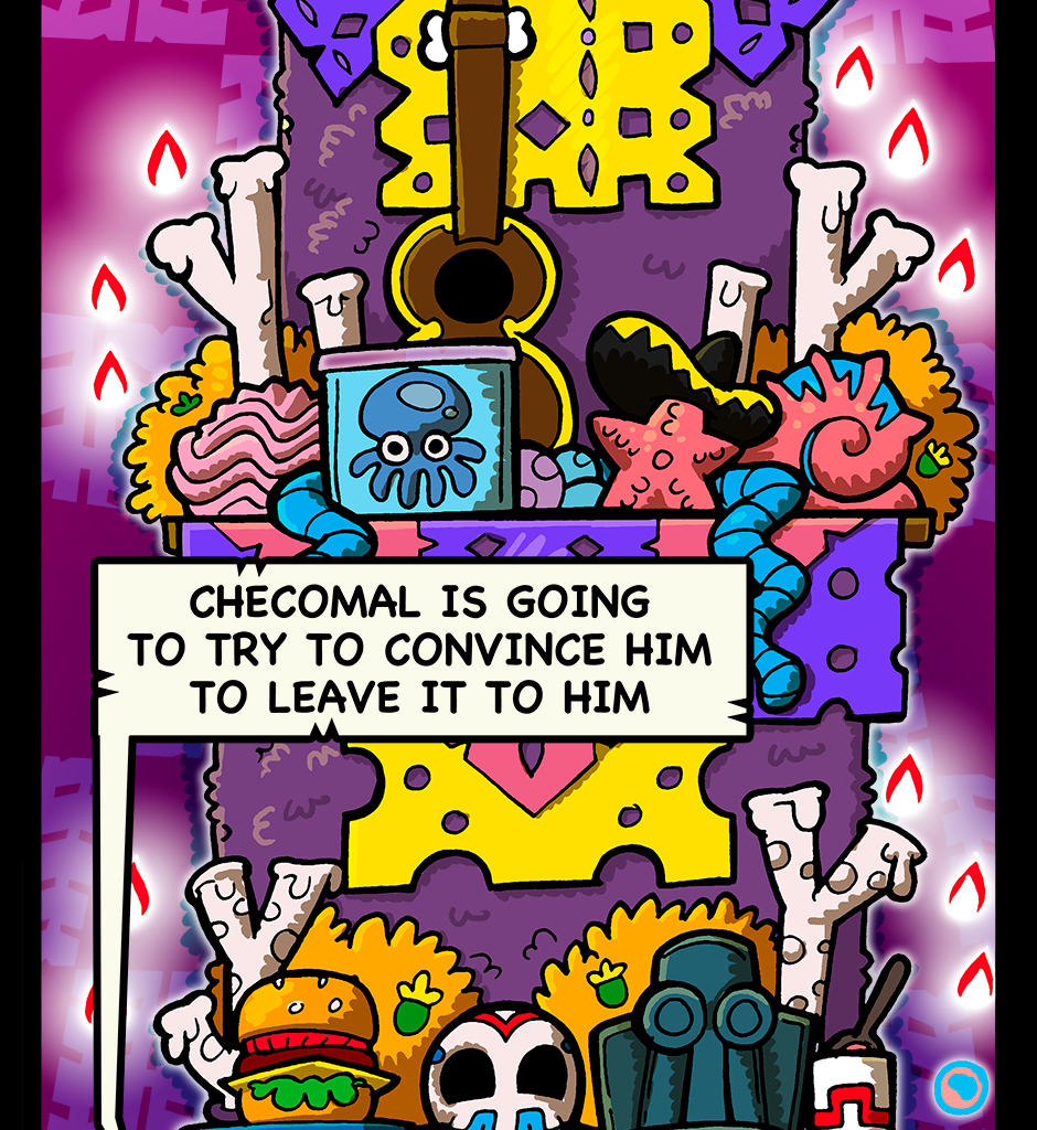 Macoatl - Episode 609, Page 1: To the Pineapplesaurus