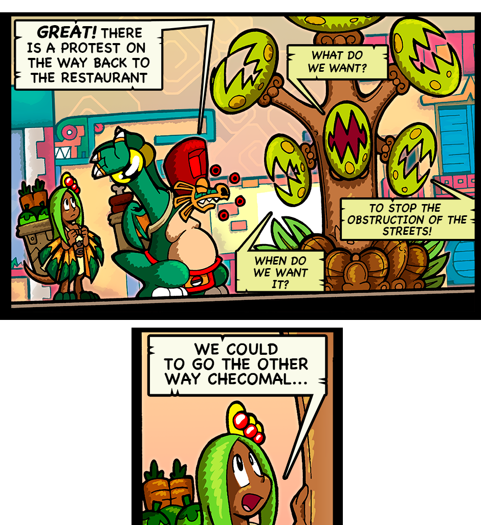Macoatl - Episode 610, Page 1: Planton