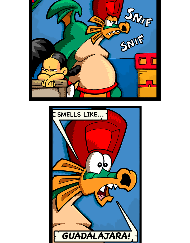 Macoatl - Episode 618, Page 1: Smells like rain