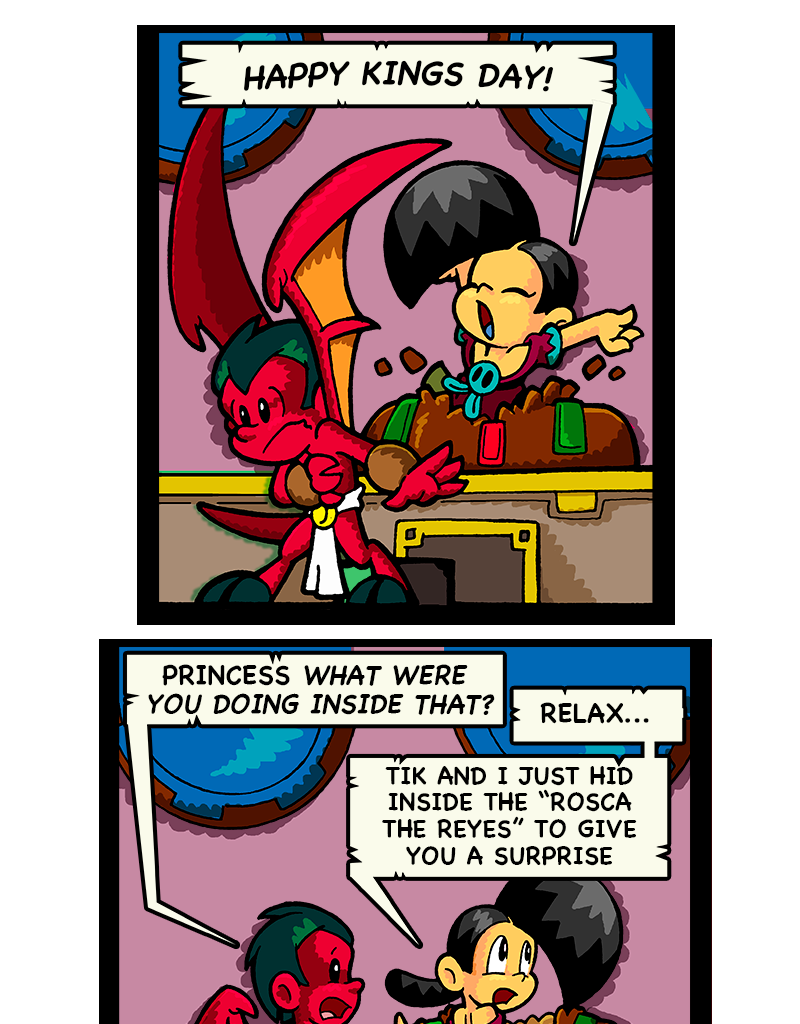 Macoatl - Episode 620, Page 1: Three kings cake