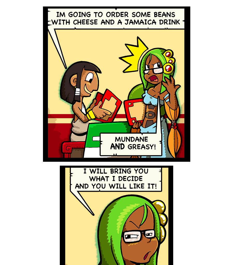 Macoatl - Episode 621, Page 1: The golden pot