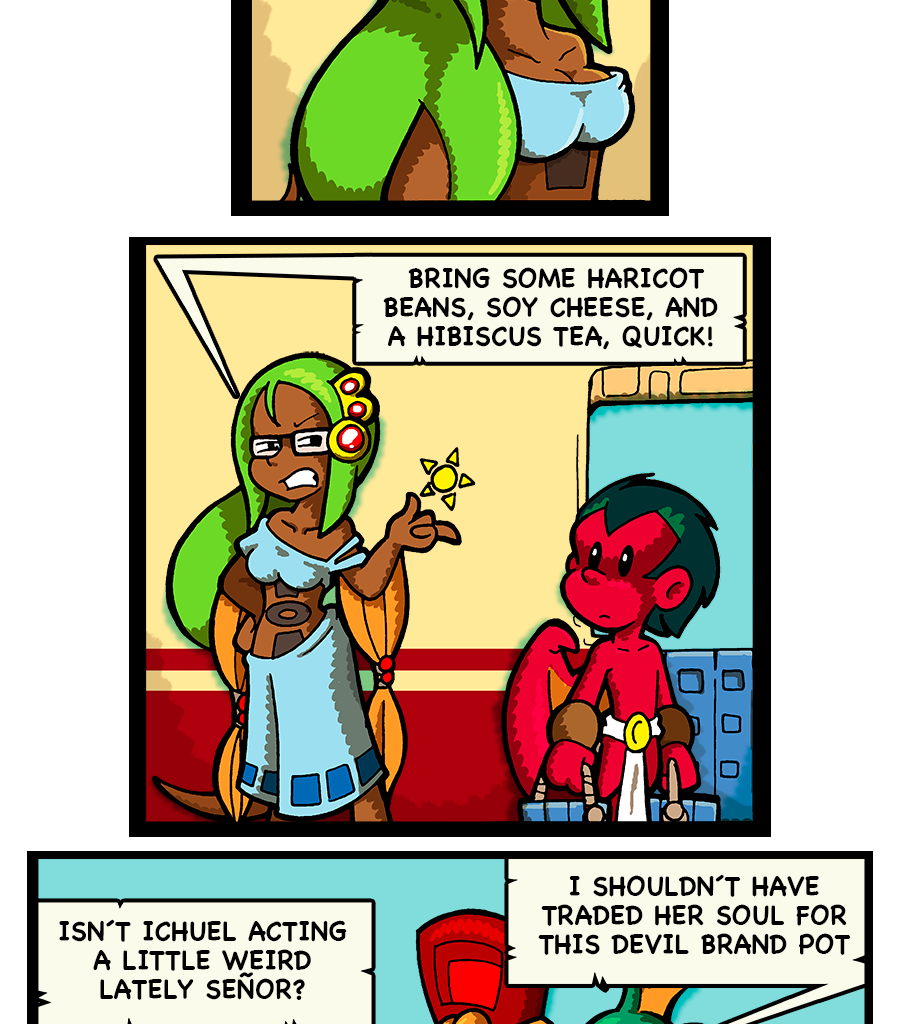 Macoatl - Episode 621, Page 1: The golden pot