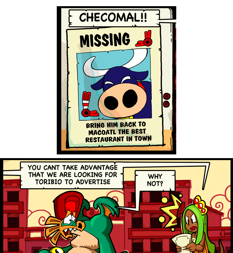 Macoatl - Episode 637, Page 1: Shameless publicity