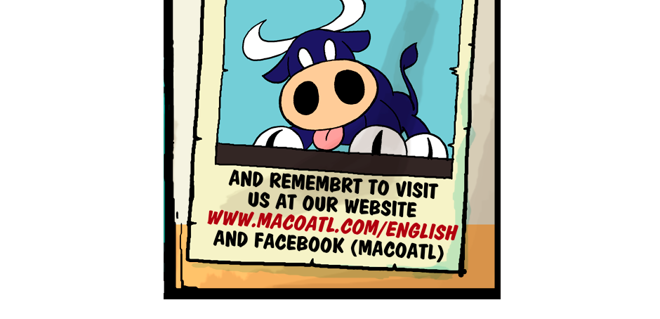 Macoatl - Episode 637, Page 1: Shameless publicity