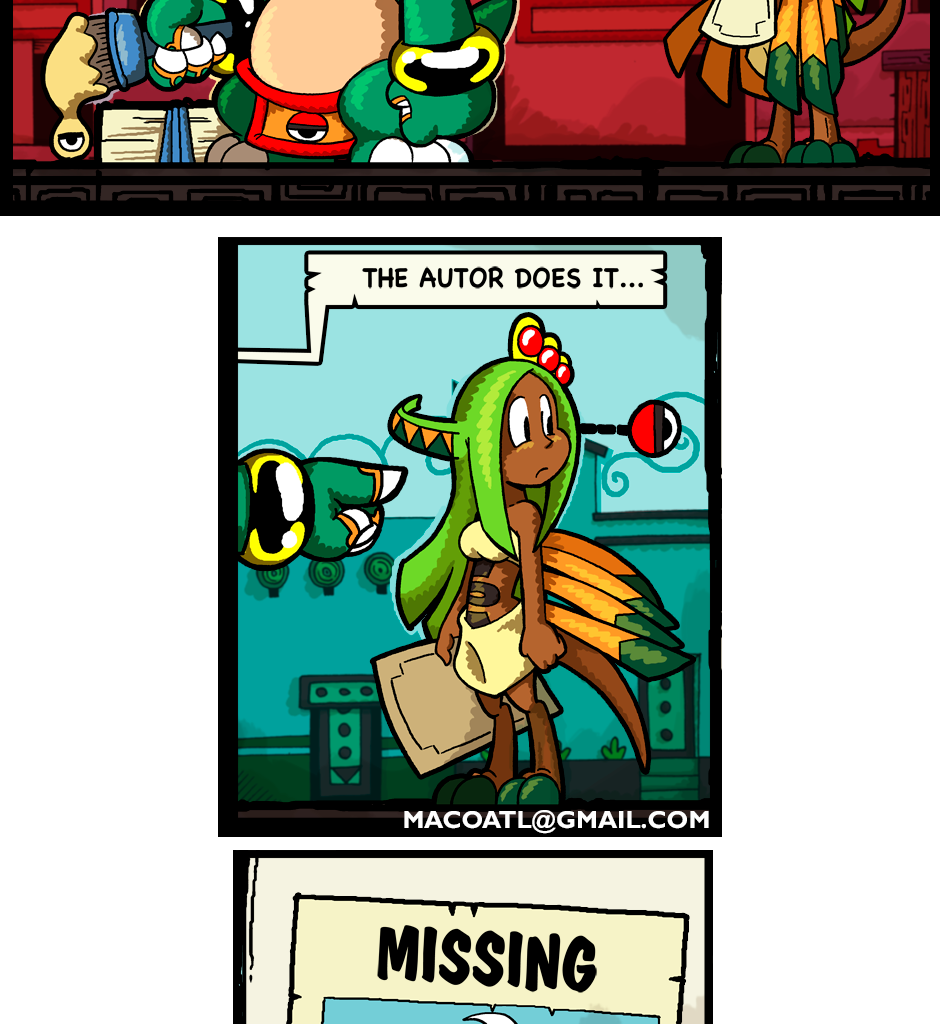 Macoatl - Episode 637, Page 1: Shameless publicity