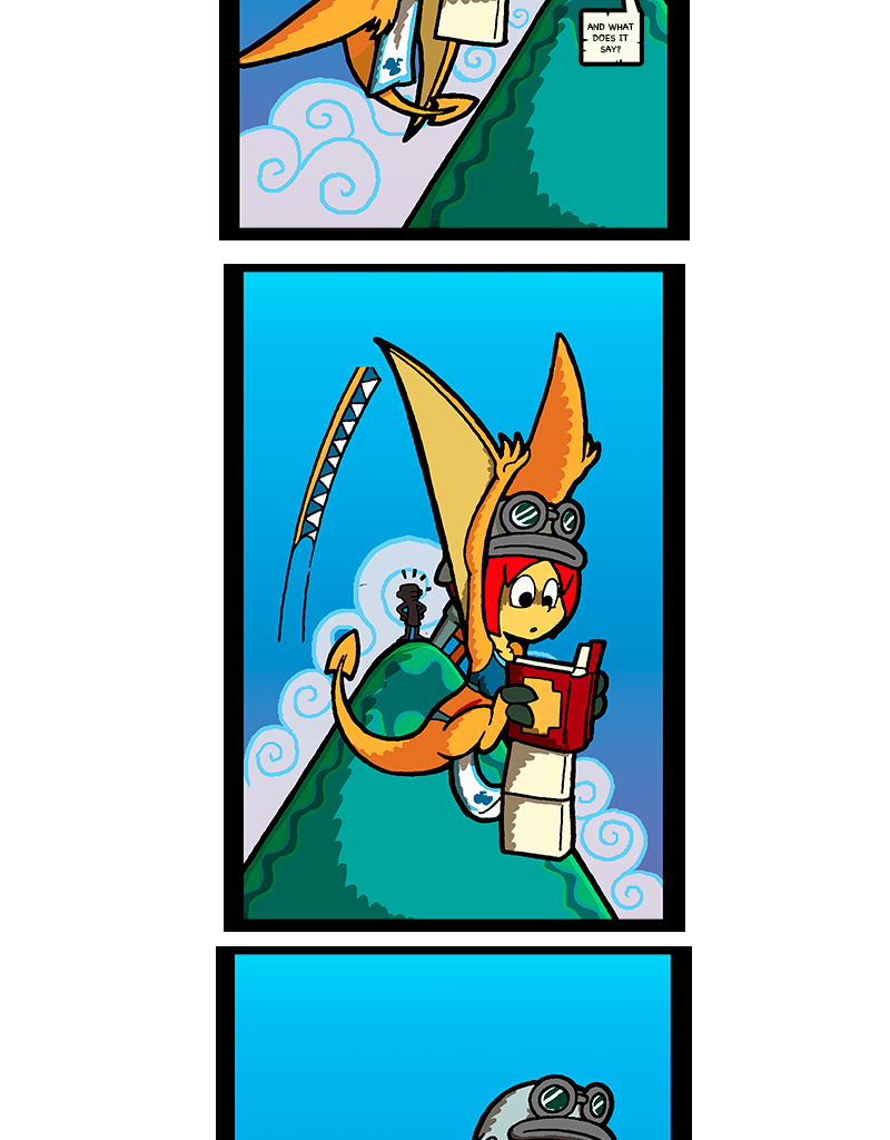 Macoatl - Episode 641, Page 1: A book with something to say