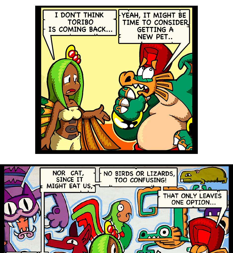Macoatl - Episode 642, Page 1: The perfect pet