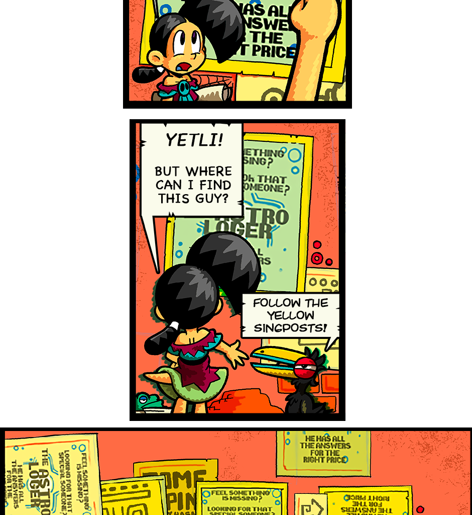 Macoatl - Episode 644, Page 1: The Astrologer