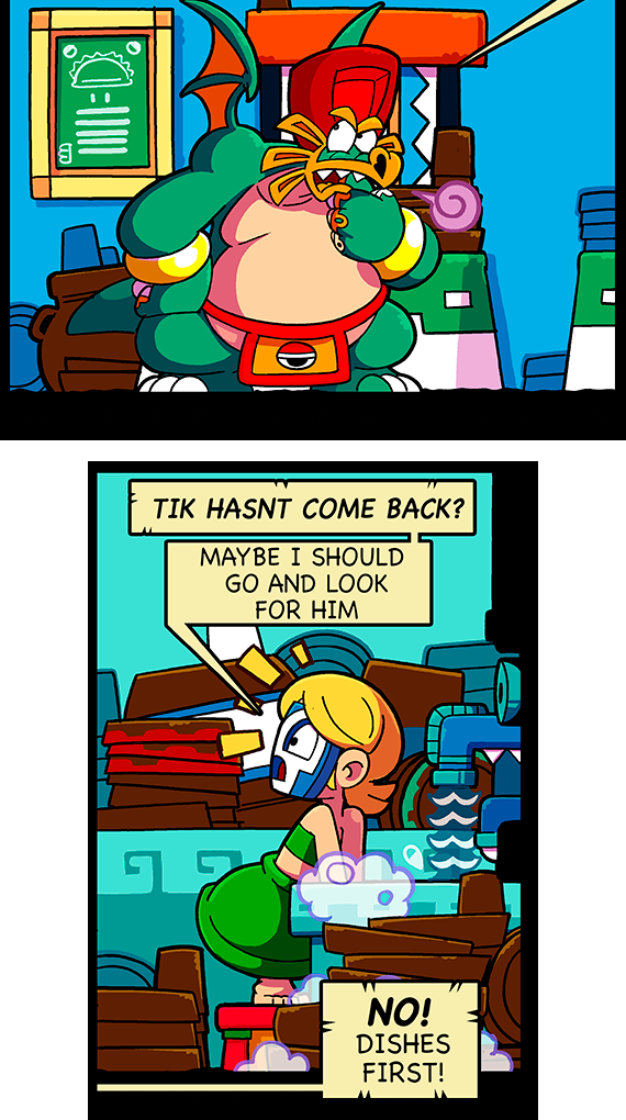 Macoatl - Episode 643, Page 1: And everyone left