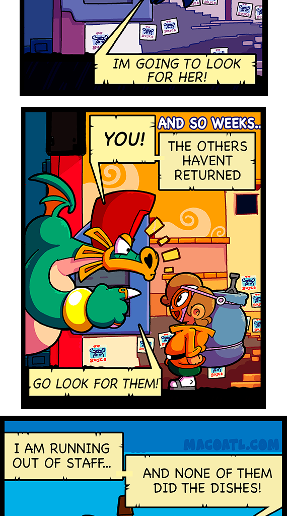 Macoatl - Episode 643, Page 1: And everyone left