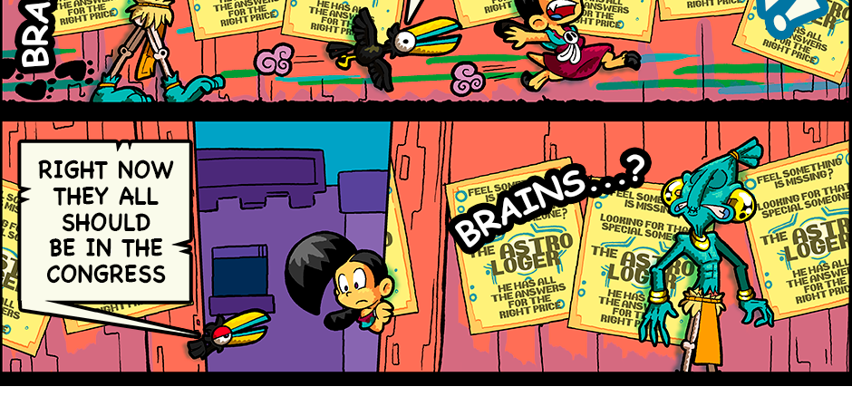 Macoatl - Episode 646, Page 1: Beware the Zombie