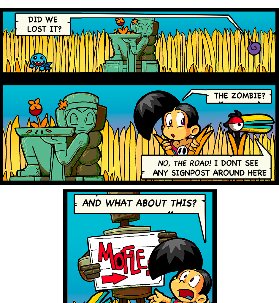 Macoatl - Episode 647, Page 1:  Whats a Muffler