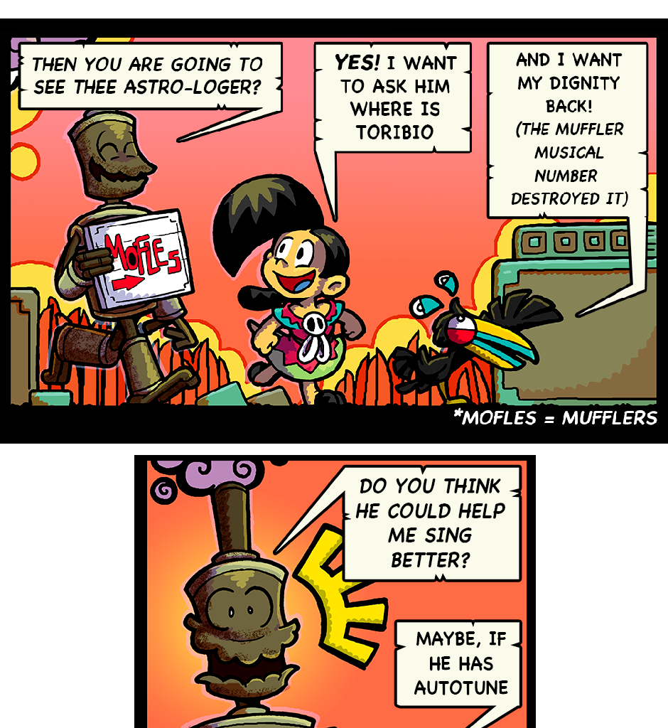 Macoatl - Episode 648, Page 1: Muffler song