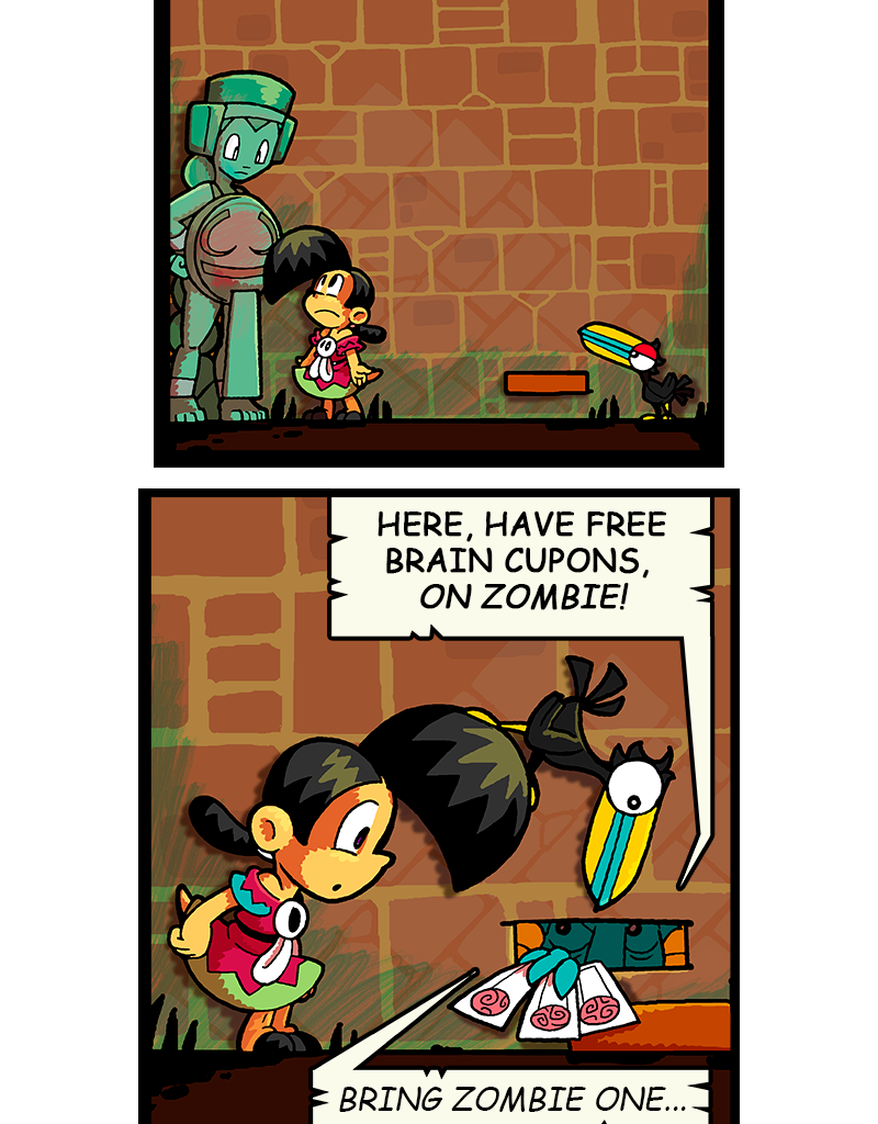 Macoatl - Episode 652, Page 1: Brainless