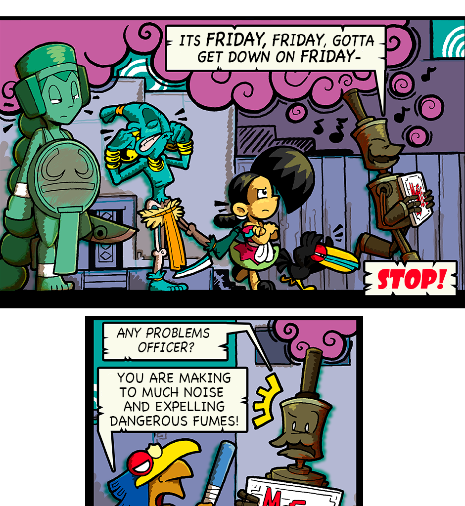 Macoatl - Episode 655, Page 1: Not without a license