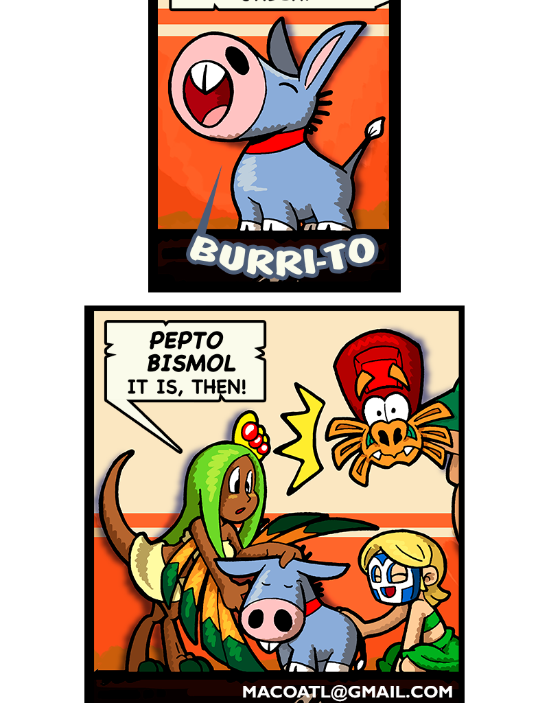 Macoatl - Episode 656, Page 1: Burrito
