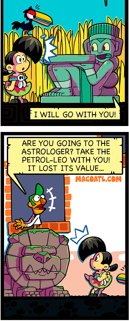 Macoatl - Episode 660, Page 1: The friends made along the way