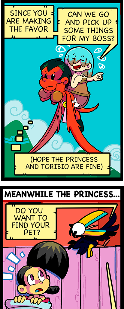 Macoatl - Episode 660, Page 1: The friends made along the way