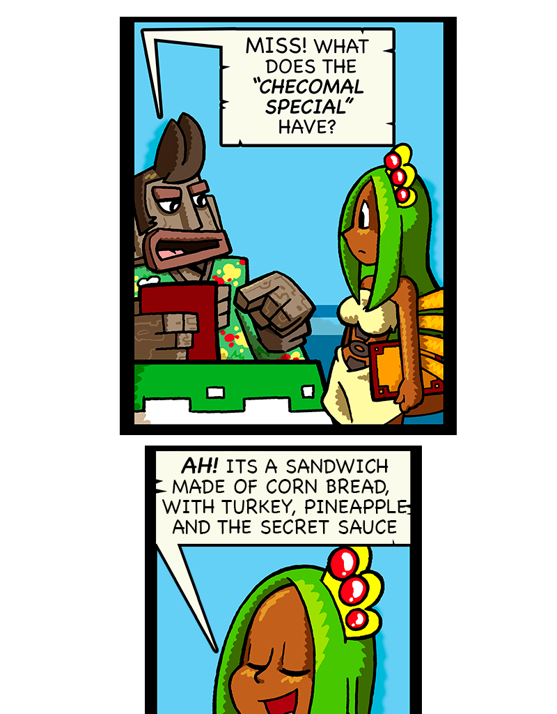 Macoatl - Episode 667, Page 1: Checomal´s special