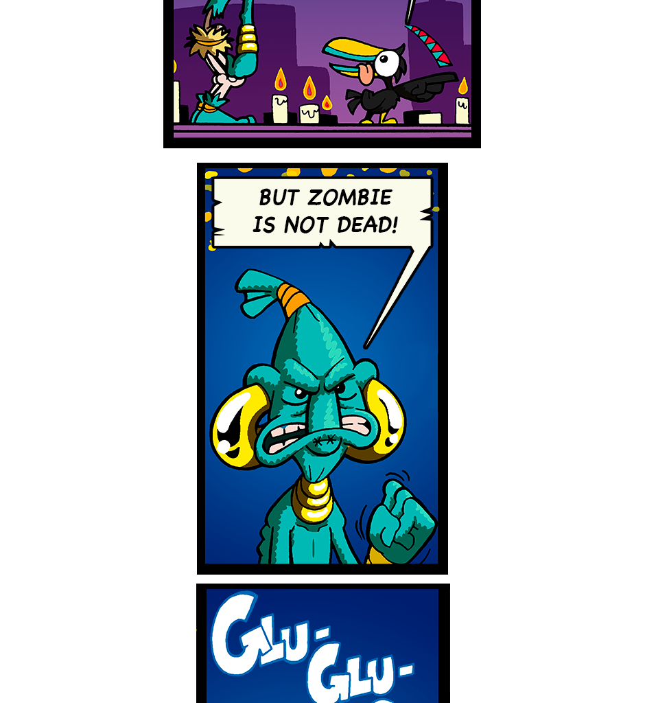Macoatl - Episode 668, Page 1: Just not dead