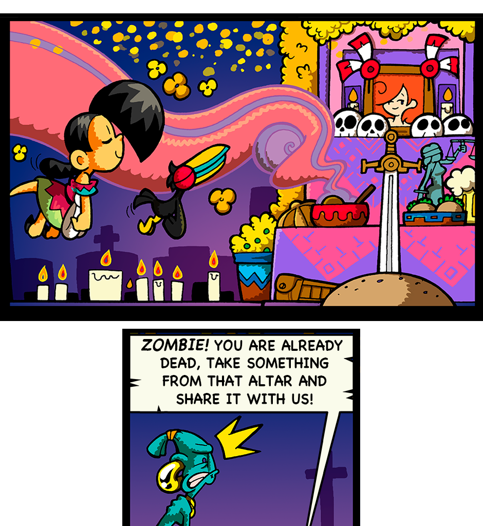 Macoatl - Episode 668, Page 1: Just not dead