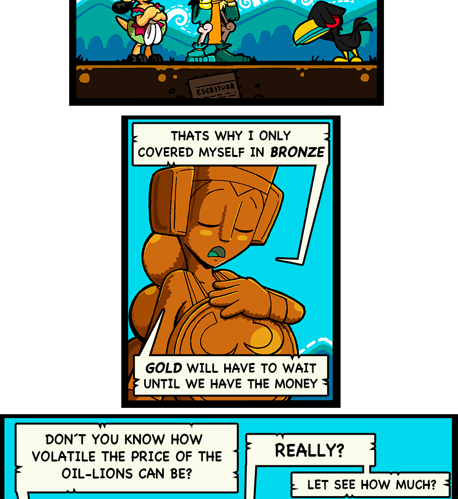 Macoatl - Episode 669, Page 1: Spend, spend, spend!