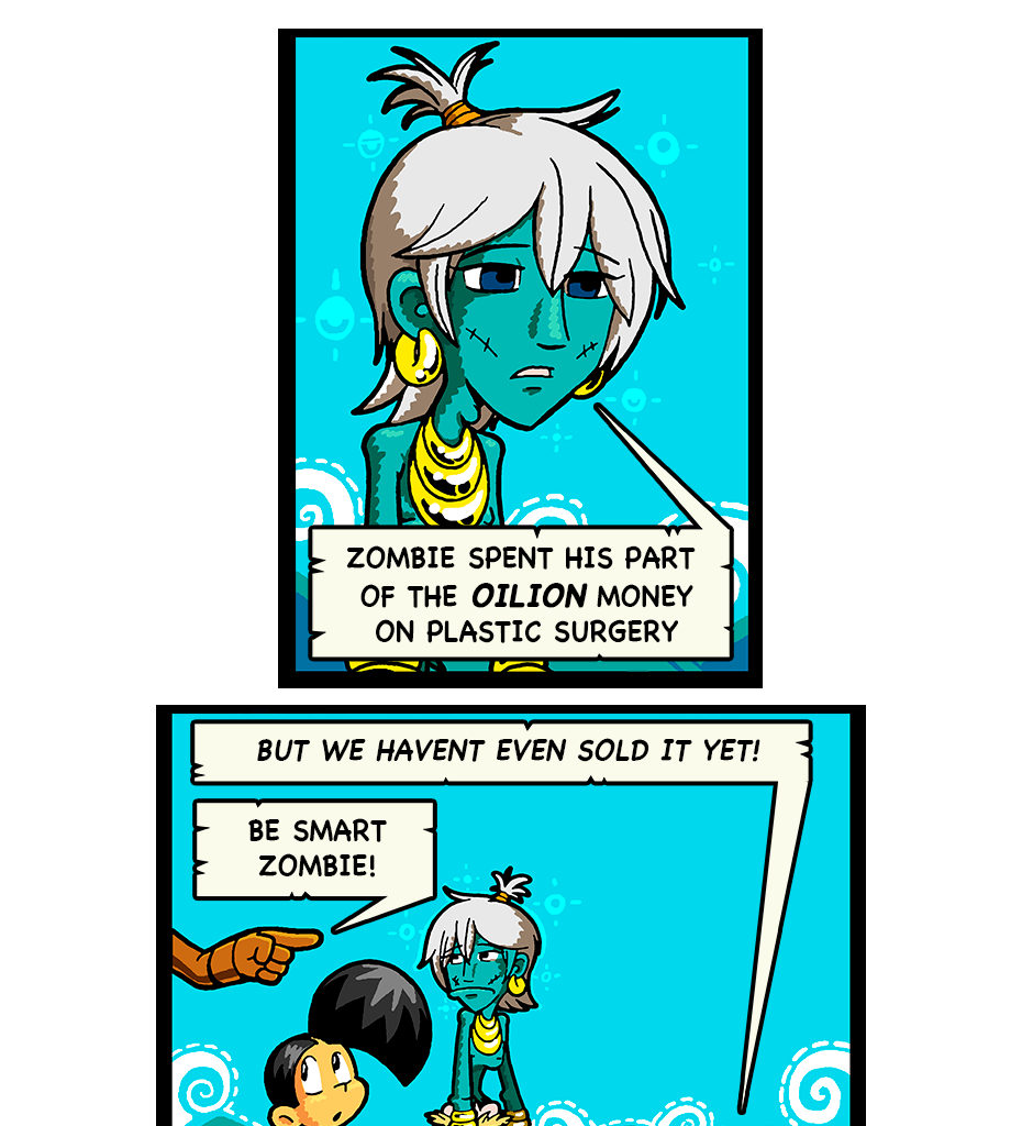 Macoatl - Episode 669, Page 1: Spend, spend, spend!