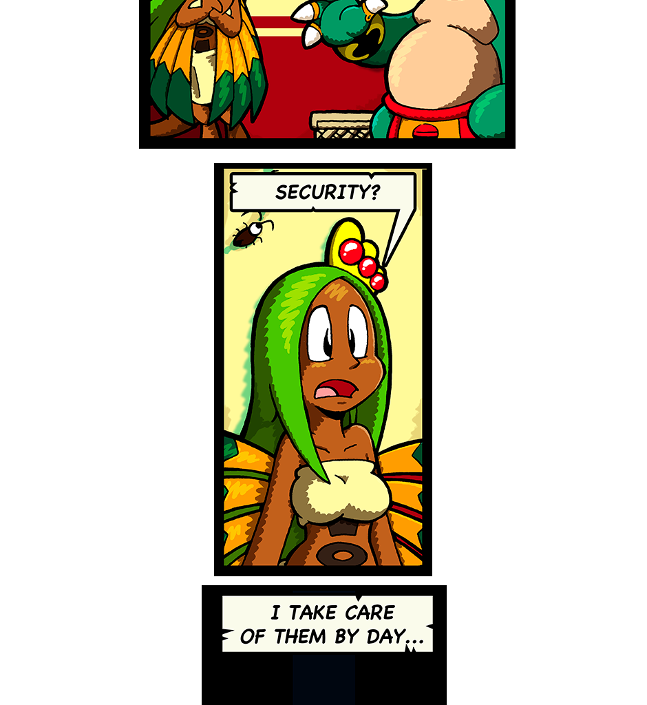 Macoatl - Episode 671, Page 1: Extra security