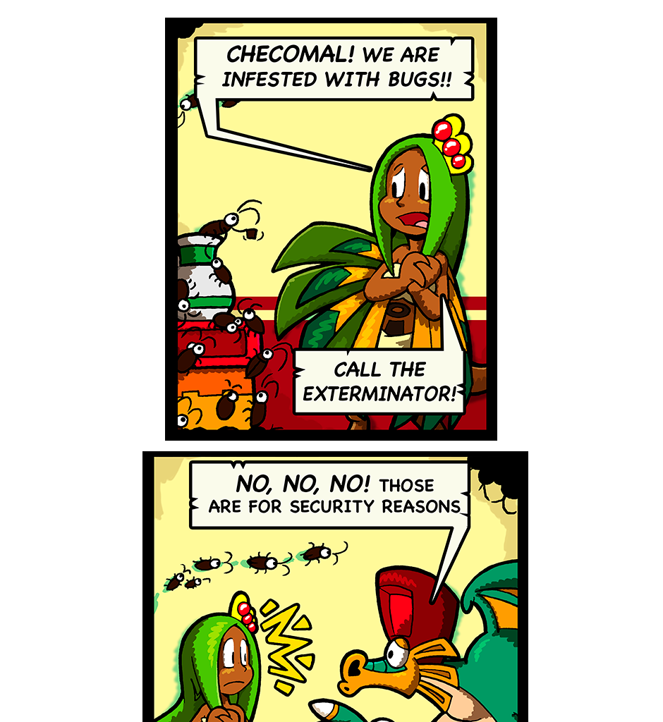 Macoatl - Episode 671, Page 1: Extra security