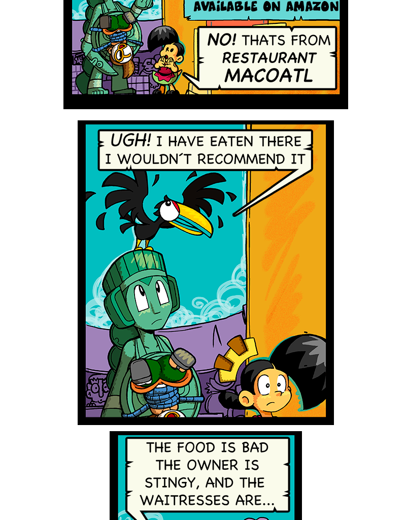 Macoatl - Episode 673, Page 1: Even more publicity