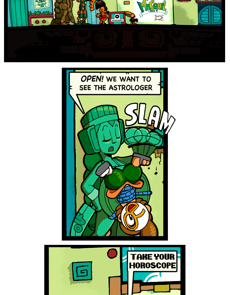 Macoatl - Episode 674, Page 1: Walking in circles