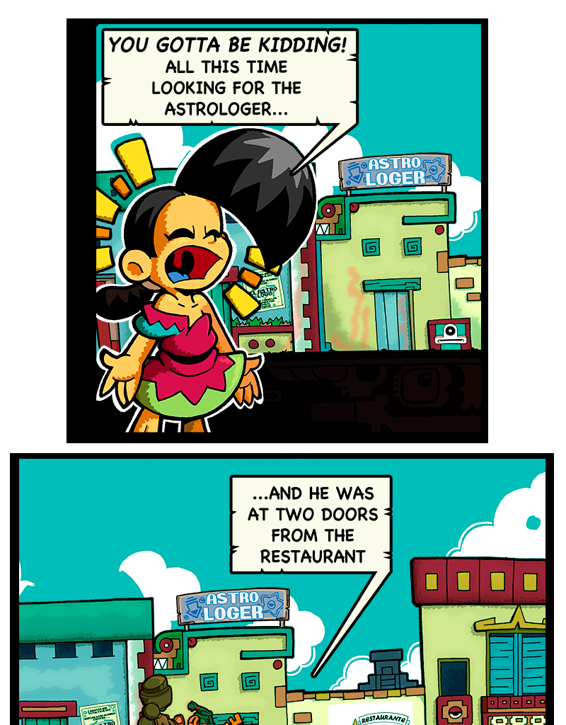 Macoatl - Episode 674, Page 1: Walking in circles