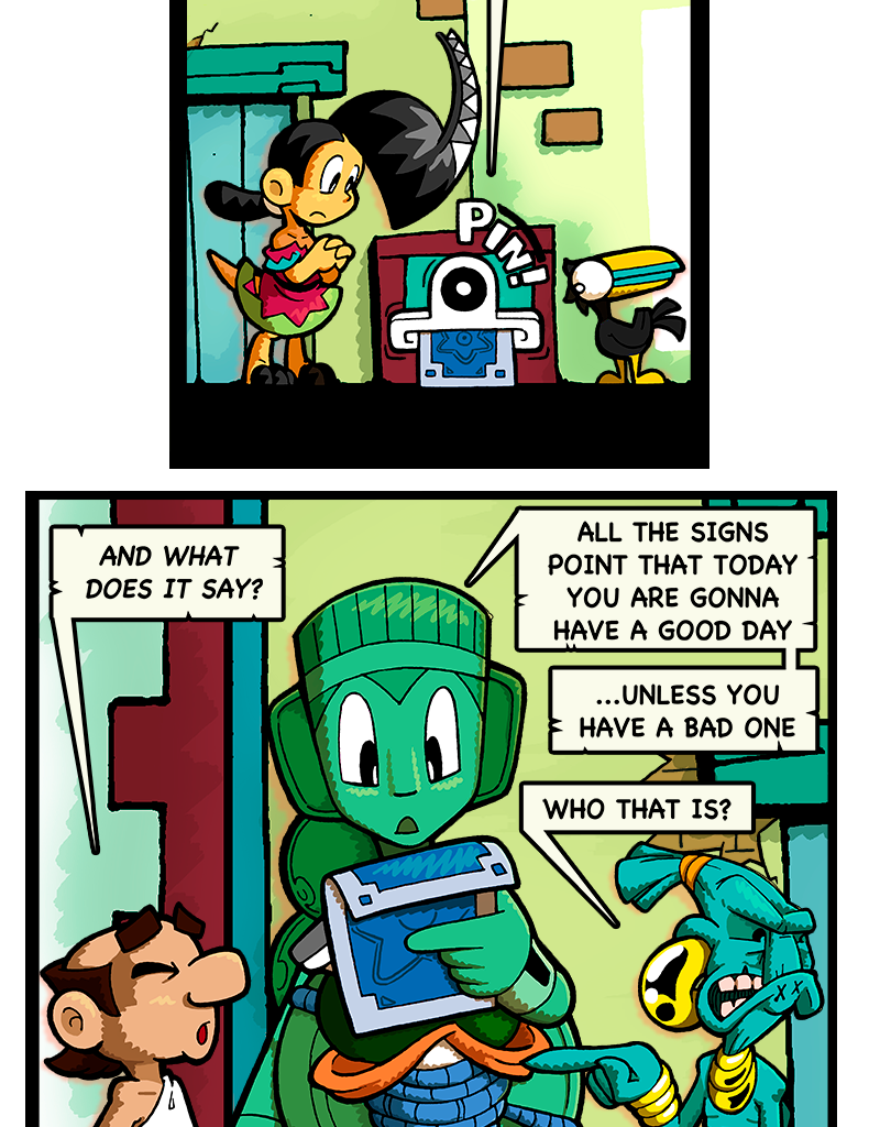 Macoatl - Episode 674, Page 1: Walking in circles
