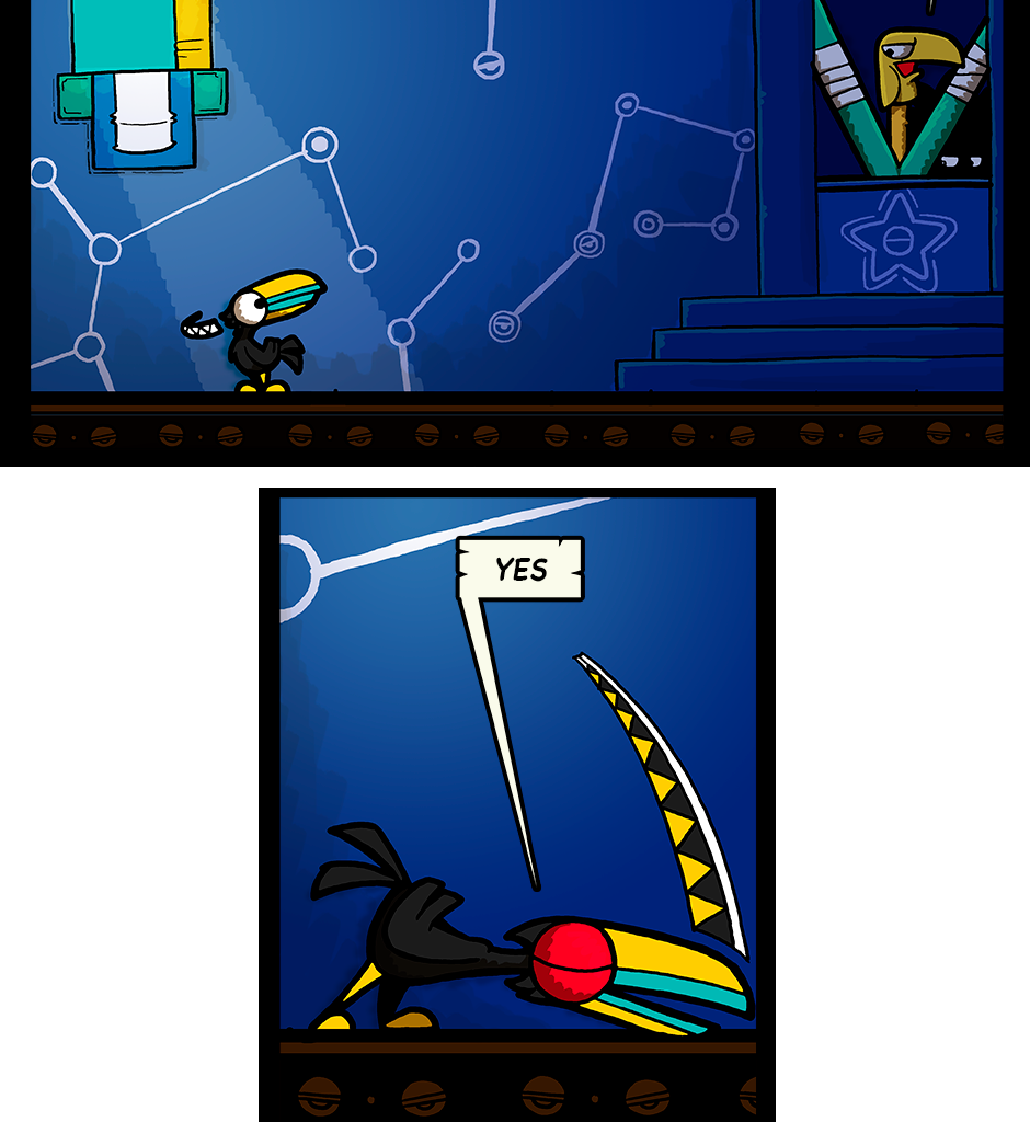 Macoatl - Episode 675, Page 1: Peeking order