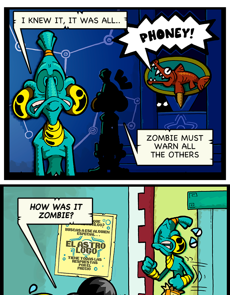 Macoatl - Episode 676, Page 1: Zombie goes first