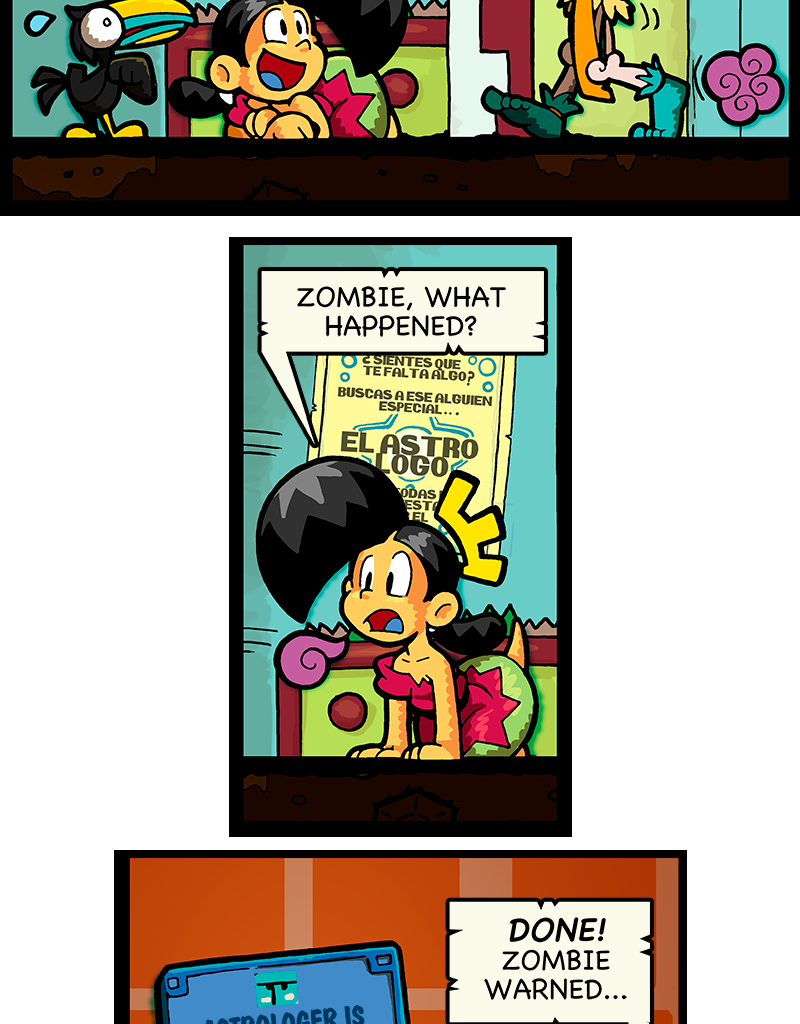 Macoatl - Episode 676, Page 1: Zombie goes first