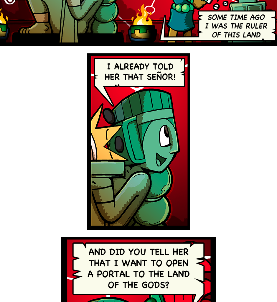 Macoatl - Episode 681, Page 1: The villain song