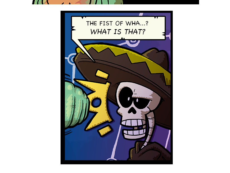 Macoatl - Episode 684, Page 1: The fist of life!