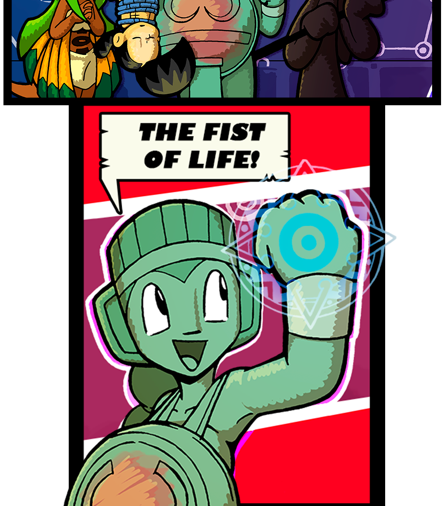 Macoatl - Episode 684, Page 1: The fist of life!