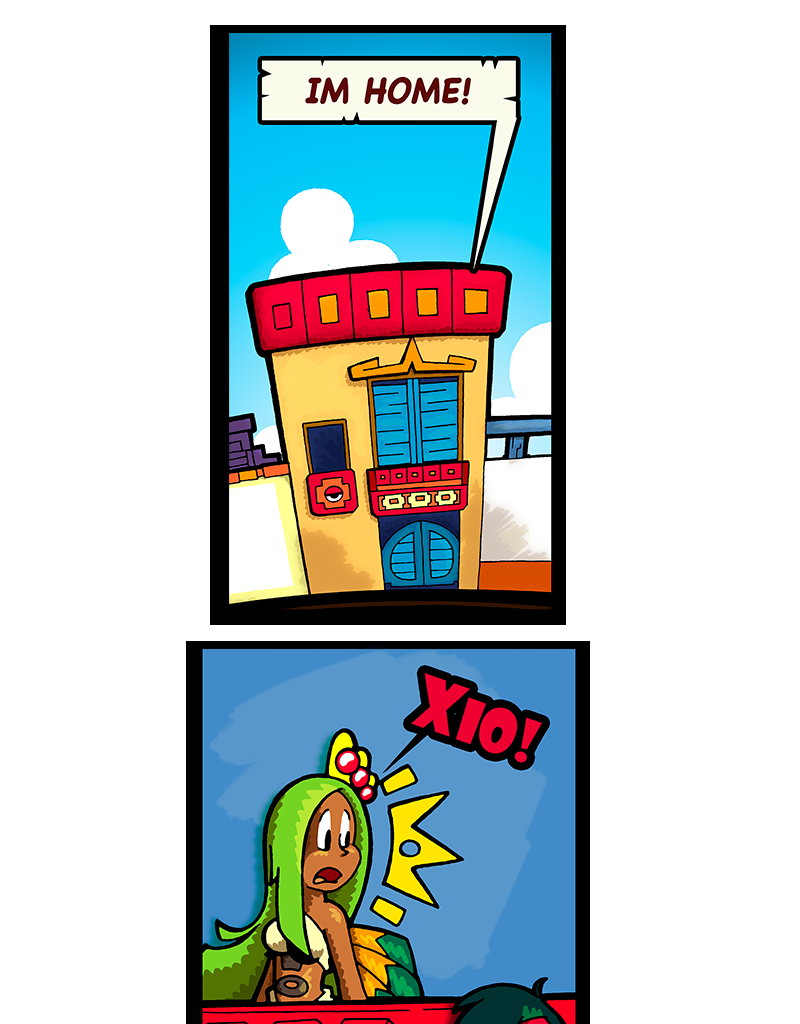 Macoatl - Episode 688, Page 1: Xio´s (short) tail