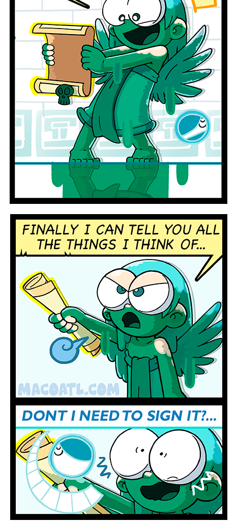 Macoatl - Episode 693, Page 1: Ojetli