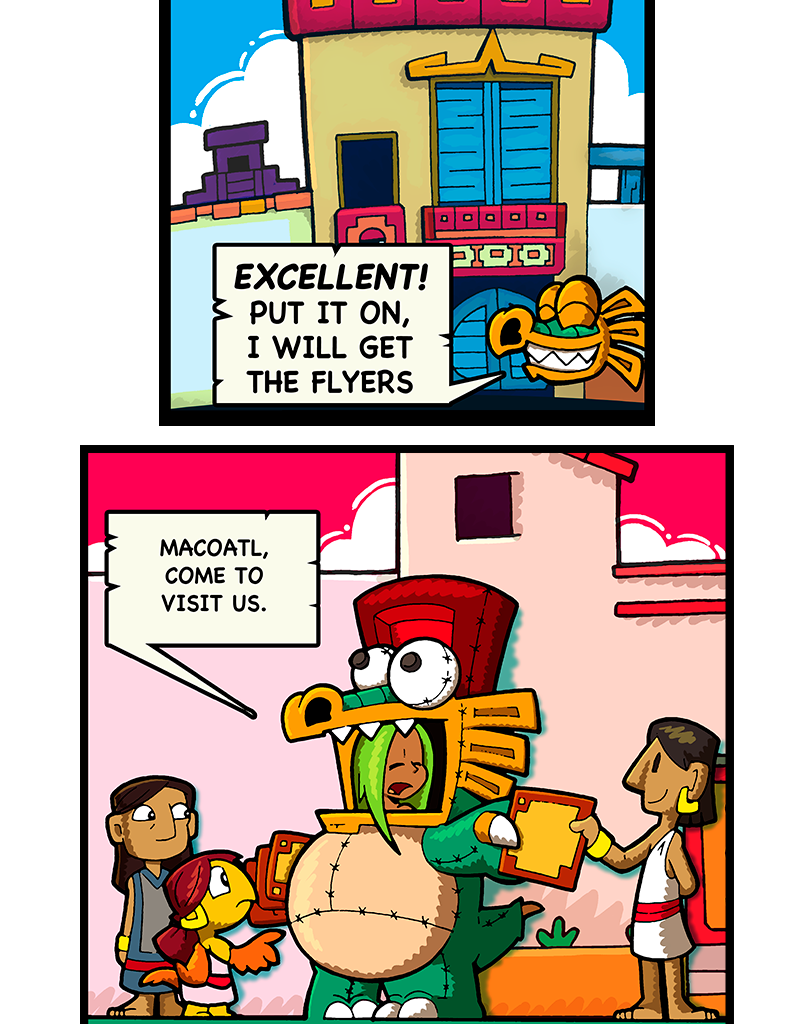 Macoatl - Episode 694, Page 1: The special suit